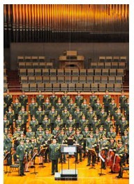 中國經典民族音樂作品武警男聲交響合唱音樂會