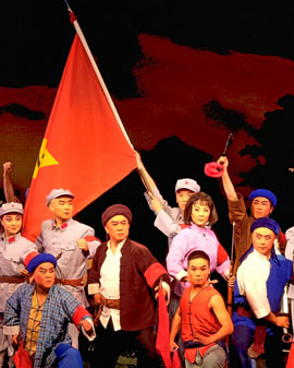 長安大戲院8月7日-9日演出 現(xiàn)代戲《杜鵑山》